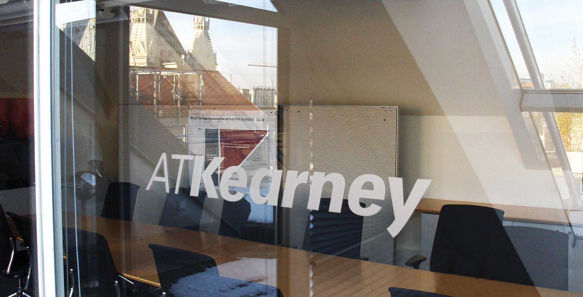 kearney_signage-vienna.jpg Art Direction by: Bart Crosby, Crosby Associates